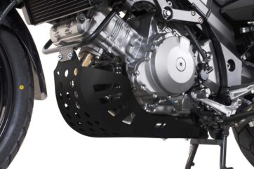 ENGINE GUARD BLACK Suzuki DL 1000 V-Strom / Kawasaki KLV 1000
