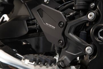 HEEL GUARD BLACK Kawasaki Z900RS/ Cafe