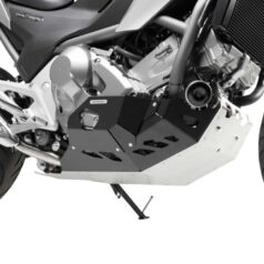ENGINE GUARD BLACK/SILVER Honda NC700 / NC750 w DCT