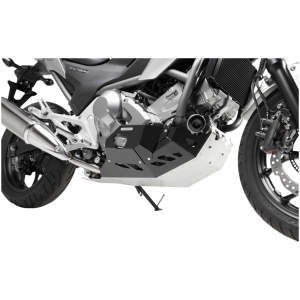 ENGINE GUARD BLACK/SILVER Honda NC700 / NC750 w DCT