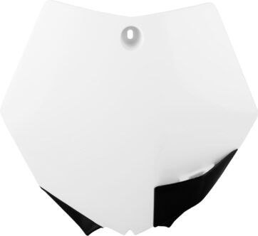 NUMBER PLATE WHITE