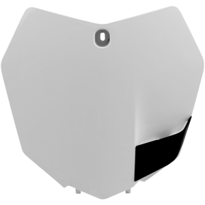 NUMBER PLATE WHITE