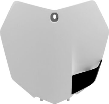 NUMBER PLATE WHITE