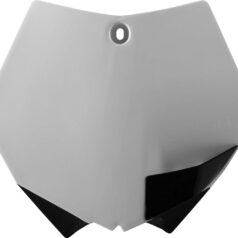 NUMBER PLATE WHITE