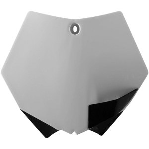 NUMBER PLATE WHITE