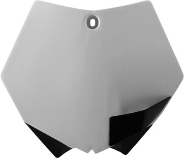NUMBER PLATE WHITE
