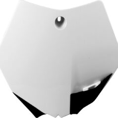 NUMBER PLATE WHITE