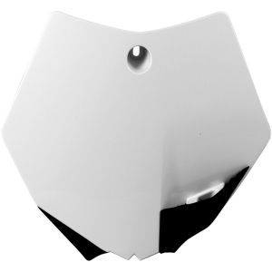 NUMBER PLATE WHITE