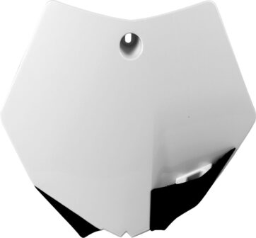 NUMBER PLATE WHITE