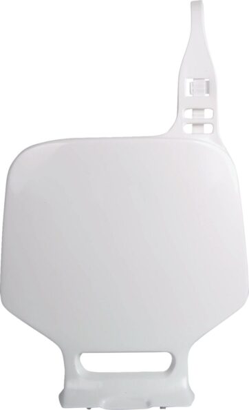 NUMBER PLATE WHITE