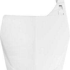 NUMBER PLATE WHITE