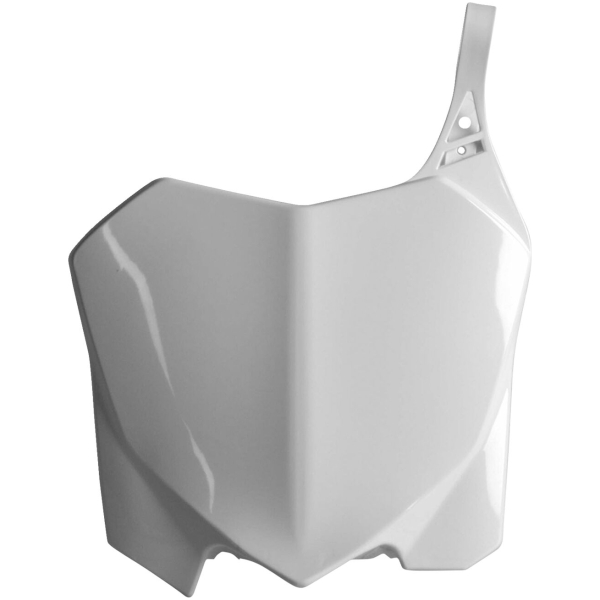 NUMBER PLATE WHITE