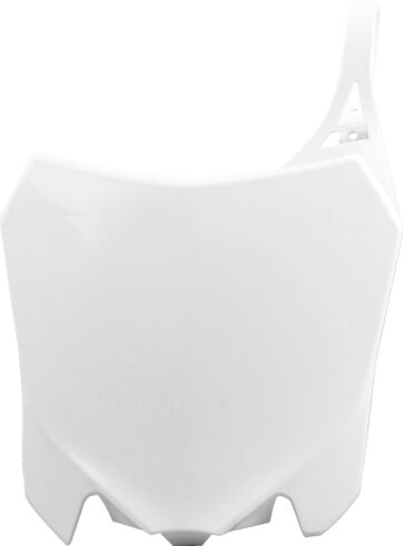 NUMBER PLATE WHITE