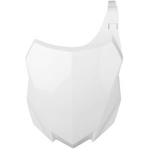 NUMBER PLATE WHITE