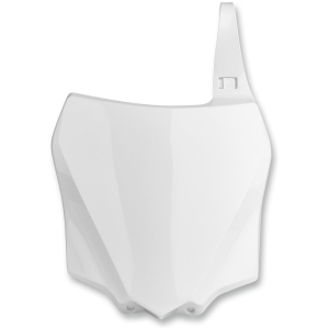 NUMBER PLATE WHITE