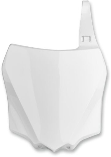 NUMBER PLATE WHITE
