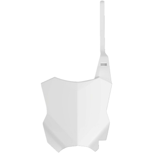 NUMBER PLATE WHITE