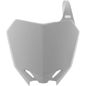 NUMBER PLATE WHITE