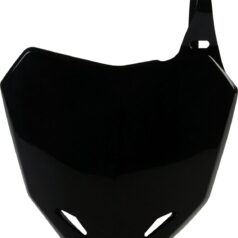 NUMBER PLATE BLACK