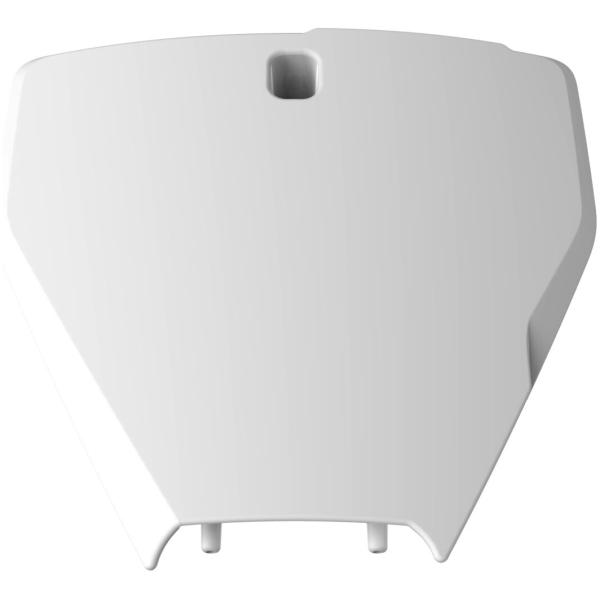 NUMBER PLATE WHITE
