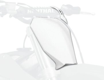 NUMBER PLATE WHITE