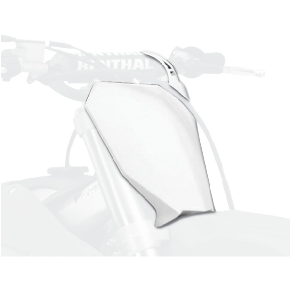 NUMBER PLATE WHITE