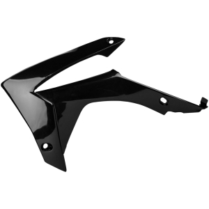 RADIATOR COVER CRF250 14-17/450 13-16 BLACK