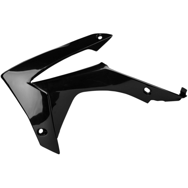 RADIATOR COVER CRF250 14-17/450 13-16 BLACK