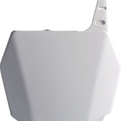 NUMBER PLATE WHITE