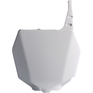 NUMBER PLATE WHITE
