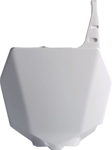 NUMBER PLATE WHITE