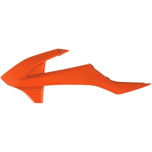 RADIATOR COVERS ORANGE/BLACK