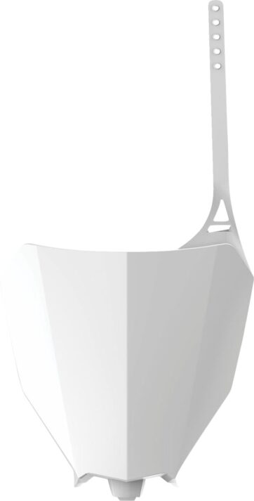FRONT NUMBER PLATE RESTYLE WHITE