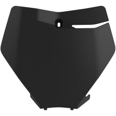 PLATE#FRT KTM 19- BLK