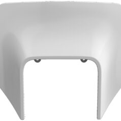 HEADLIGHT MASK FOR HUSQVARNA WHITE