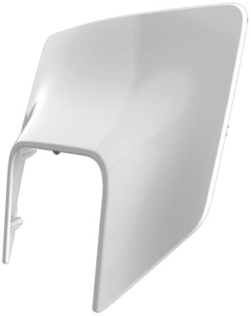 HEADLIGHT MASK FOR HUSQVARNA WHITE - Bild 2