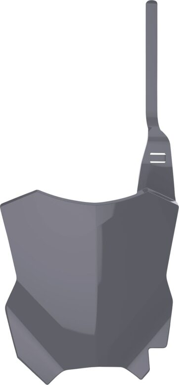 PLATE# FRT RESTYLE KX GRY
