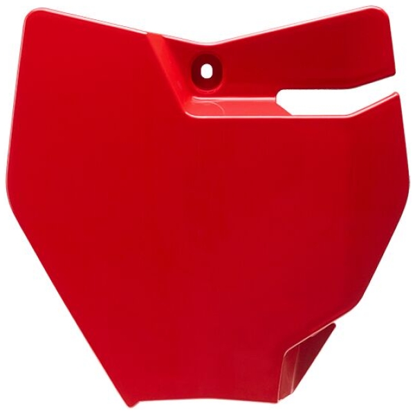 FRONT NUMBER PLATE MC65 21- RED