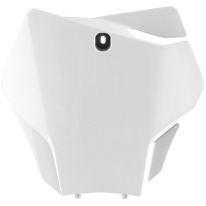FRONT NUMBER PLATE GASGAS 21- White