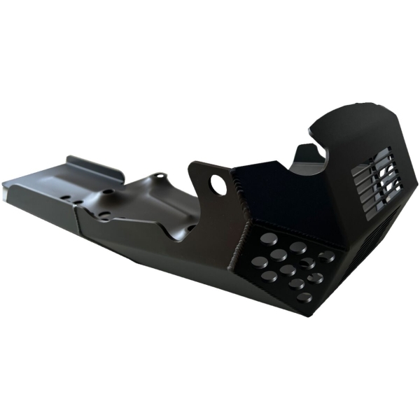 SKID PLATE ALUM BLK 21-23 PAN AMERICA