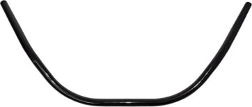 HANDLEBAR 1" TOURING BEACH BAR BLACK