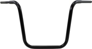 1 1/4" DIAMETER HEFTY APE HANGER BAR 16" BLACK FOR HD