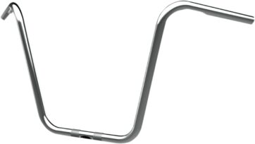 HANDLEBAR 1” x 16" APE HANGER W/ETC CHROME