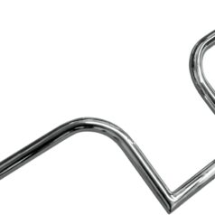 1" NARROW BOURBON APE BARS 8" RISE CHROME UNIVERSAL