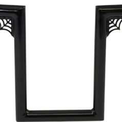 1" NARROW Z-BARS WEB 10" TALL BLACK UNIVERSAL
