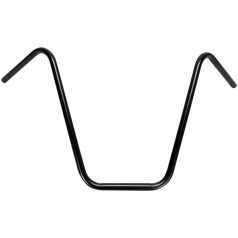 HANDLEBAR 7/8" APE HANGER BLACK