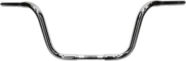 CHROME 1 1/4" BUFFALO 10" APE HANGER TOURING BARS