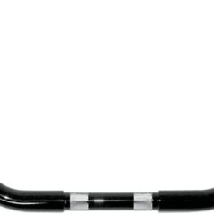 GLOSS BLACK 1 1/4" BUFFALO 12.5" APE HANGER TOURING BARS
