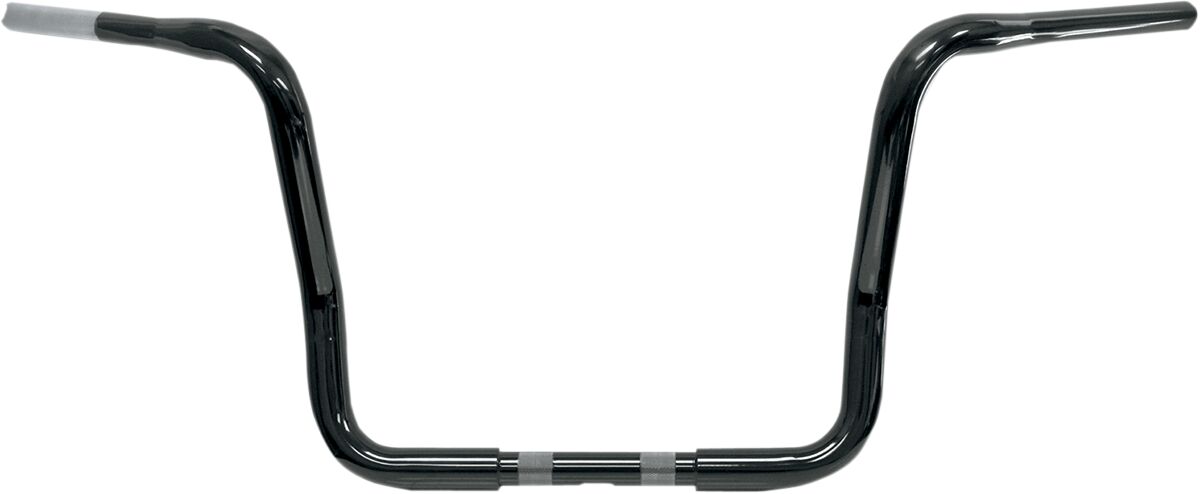 GLOSS BLACK 1 1/4" BUFFALO 13" APE HANGER TOURING BARS