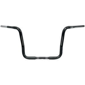 GLOSS BLACK 1 1/4" BUFFALO 17" APE HANGER TOURING BARS